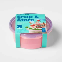 Up & Up Round Food Storage Container With Tray And Condiment - 47oz - Up&up™ -Up&Up GUEST 00650d48 2b0b 473f 8315 0d15e0281f66