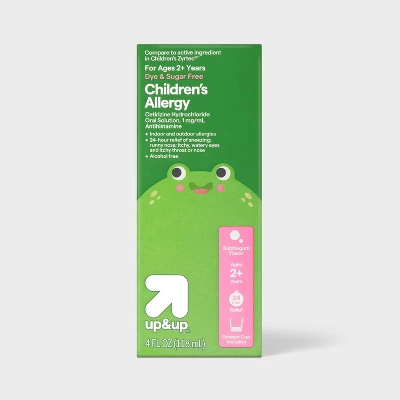 Up & Up Cetirizine 5mg Allergy Relief Liquid - Bubblegum - 4 Fl Oz - Up&up™ 7 Up & Up Cetirizine 5mg Allergy Relief Liquid - Bubblegum - 4 Fl Oz - Up&up™ - Image 5