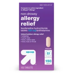 Fexofenadine Hydrochloride Allergy Relief Tablets - Up & Up™ 15 Fexofenadine Hydrochloride Allergy Relief Tablets - Up & Up™ -Up&Up GUEST 054ecc69 91af 4d60 b556 92a5f8655478