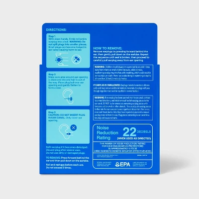 Up & Up Ultra Soft Silicone Putty Earplugs - 8 Pair - Up&up™ 4 Up & Up Ultra Soft Silicone Putty Earplugs - 8 Pair - Up&up™ - Image 2