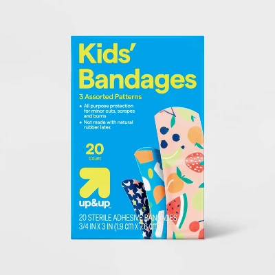 Up & Up Patterned Bandages Design 2 - Fruit/Shapes/Stars - 20ct - Up&up™ 5 Up & Up Patterned Bandages Design 2 - Fruit/Shapes/Stars - 20ct - Up&up™ - Image 3