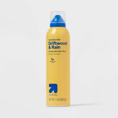 Up & Up Men's Sensitive Skin Shave Gel With Aloe - Driftwood & Rain 7 Up & Up Men's Sensitive Skin Shave Gel With Aloe - Driftwood & Rain - Image 5