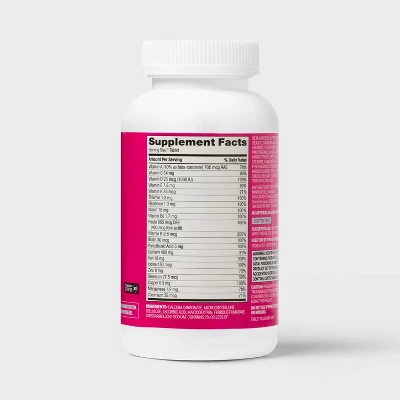 Up & Up Women's Daily Multivitamin Tablets - Up&up™ 4 Up & Up Women's Daily Multivitamin Tablets - Up&up™ - Image 2