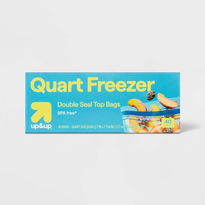 Up & Up Quart Freezer Storage Bags - Up&up™ 7 Up & Up Quart Freezer Storage Bags - Up&up™ - Image 5