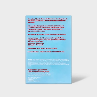 Up & Up Hot + Cold Gel Bead Sports Wrap With Strap - Up&up™ 4 Up & Up Hot + Cold Gel Bead Sports Wrap With Strap - Up&up™ - Image 2