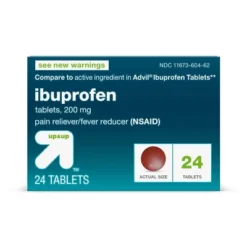 Up & Up Ibuprofen (NSAID) Pain Reliever & Fever Reducer Tablets - Up&up™