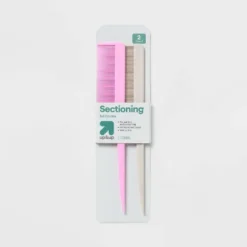 Up & Up Tail Styling Combs - 2pc - Pink And Gray - Up&up™ -Up&Up GUEST 0e1534fe 7c97 4fb8 a127 c30d6aa25f3e