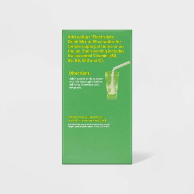 Up & Up Hydration With Electrolytes Drink Mix - Lemon Lime - Up&up™ 5 Up & Up Hydration With Electrolytes Drink Mix - Lemon Lime - Up&up™ - Image 3