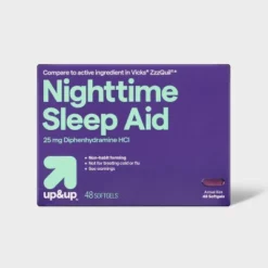 Up & Up Diphenhydramine HCl Nighttime Sleep Aid Softgels- 48ct - Up&up™ -Up&Up GUEST 14295cc9 d68f 45cb b495 fcaddd4a0814