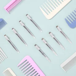 Up & Up Hair Sectioning Metal Hair Clips - 12pk - Silver - Up&up™