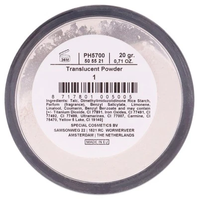 Translucent Powder - 1 By Make-Up Studio For Women 0.71 Oz Powder 6 Translucent Powder - 1 By Make-Up Studio For Women 0.71 Oz Powder - Image 4