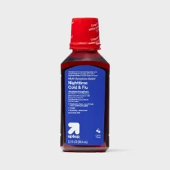 Up & Up Nighttime Cold & Flu Relief Liquid - Cherry - 12 Fl Oz - Up&up™ -Up&Up GUEST 20bad1db dcec 459a 8132 5f5ea5059e45