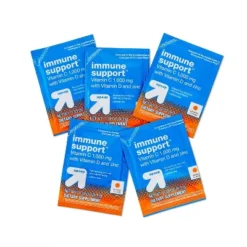 Vitamin C + D Immune Support Powder - Orange - 30ct - Up & Up™