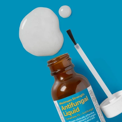 Up & Up Antifungal Maximum Strength Liquid - 1oz - Up&up™ 3 Up & Up Antifungal Maximum Strength Liquid - 1oz - Up&up™