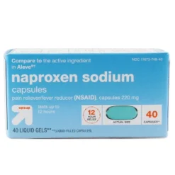 Up & Up Naproxen Sodium (NSAID) Pain Reliever/Fever Reducer Liquid Gels - Up&up™ 10 Up & Up Naproxen Sodium (NSAID) Pain Reliever/Fever Reducer Liquid Gels - Up&up™ -Up&Up GUEST 2525cbb6 35a5 4348 b0b6 520da4a03f1a