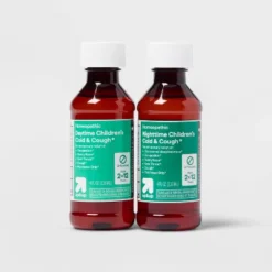 Up & Up Children's Cough And Cold Combo Pack Liquid - Day And Night - 8 Fl Oz - Up&up™ -Up&Up GUEST 269e2a76 f358 45d8 8615 e4503e51a483