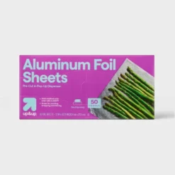 Up & Up Aluminum Foil Sheets - 50ct/44.79sq Ft - Up&up™ -Up&Up GUEST 27ee6253 224b 406a 8775 f25b66565264