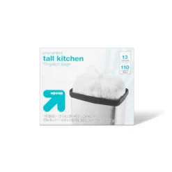 Tall Kitchen Flap-Tie Trash Bags - 13 Gallon - Up & Up™ -Up&Up GUEST 28139c9e 8588 42c1 981a 79e5682f1ba3