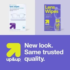 Up & Up Pre-Moistened Lens Wipes - 60ct - Up&up™ -Up&Up GUEST 282a2c19 7b6e 4357 9826 cf2cedf472e4