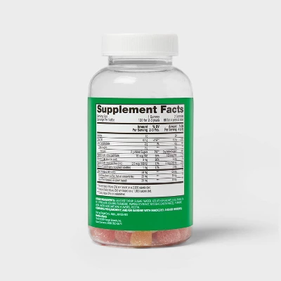 Up & Up Kids' Omega-3 Gummies - Lemonade, Strawberry, & Cherry - 120ct - Up&up™ 4 Up & Up Kids' Omega-3 Gummies - Lemonade, Strawberry, & Cherry - 120ct - Up&up™ - Image 2