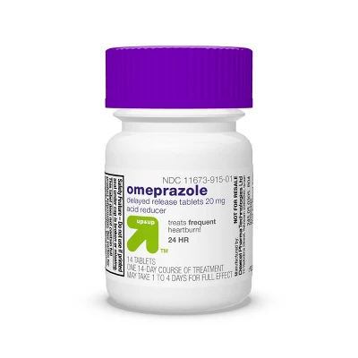 Omeprazole Delayed-Release Acid Reducer - 20mg Tablets - Up & Up™ 6 Omeprazole Delayed-Release Acid Reducer - 20mg Tablets - Up & Up™ - Image 4