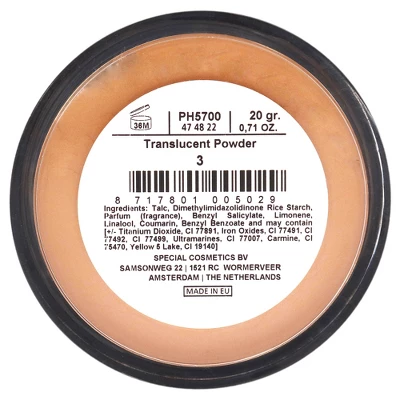 Translucent Powder - 3 By Make-Up Studio For Women 0.71 Oz Powder 6 Translucent Powder - 3 By Make-Up Studio For Women 0.71 Oz Powder - Image 4