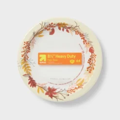 Fall Disposable Plates - 44ct - 8.5" - Up & Up™ -Up&Up GUEST 30f3b296 22f2 4b4c 8486 833f19f94316