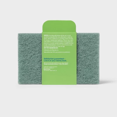 Up & Up Heavy Duty Scouring Pads - 4ct - Up&up™ 4 Up & Up Heavy Duty Scouring Pads - 4ct - Up&up™ - Image 2