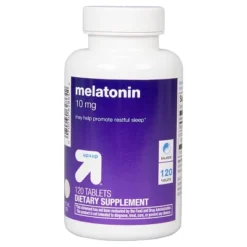 Up & Up Melatonin 10mg Tablets - 120ct - Up&up™ -Up&Up GUEST 315ac916 35f7 40f9 a305 490f3ab568af
