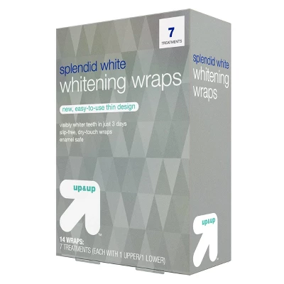 Splendid White Teeth Whitening Wraps 7-Day Treatment - 14ct - Up & Up™ 5 Splendid White Teeth Whitening Wraps 7-Day Treatment - 14ct - Up & Up™ - Image 3