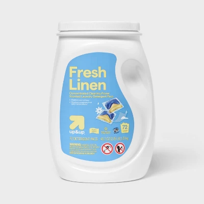 Up & Up Laundry Detergent Packs - Fresh Linen - Up&up™ 6 Up & Up Laundry Detergent Packs - Fresh Linen - Up&up™ - Image 4