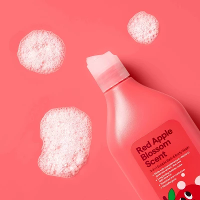 Up & Up Kids' Bubble Bath + Body Wash - Red Apple Blossom - 20oz - Up&up™ 3 Up & Up Kids' Bubble Bath + Body Wash - Red Apple Blossom - 20oz - Up&up™