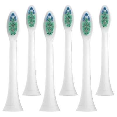 Anti-Plaque Pro Sonic Replacement Brush Heads - 6ct - Up & Up™ 4 Anti-Plaque Pro Sonic Replacement Brush Heads - 6ct - Up & Up™ - Image 2