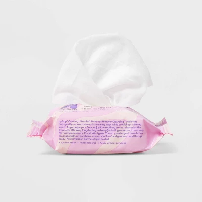 Up & Up Calming Ultra-Soft Makeup Remover Cleansing Towelettes - Scented - Up&up™ 4 Up & Up Calming Ultra-Soft Makeup Remover Cleansing Towelettes - Scented - Up&up™ - Image 2
