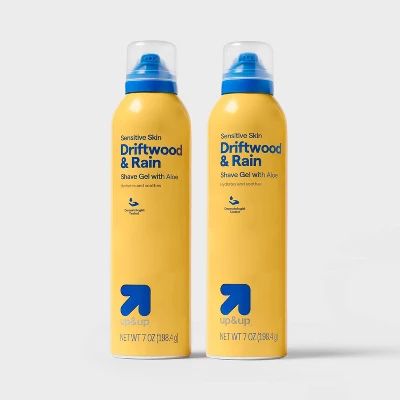 Up & Up Men's Sensitive Skin Shave Gel With Aloe - Driftwood & Rain 5 Up & Up Men's Sensitive Skin Shave Gel With Aloe - Driftwood & Rain - Image 3