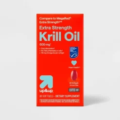 Up & Up Omega-3 Krill Oil Extra Strength 500mg Softgels - 80ct - Up&up™ 11 Up & Up Omega-3 Krill Oil Extra Strength 500mg Softgels - 80ct - Up&up™ -Up&Up GUEST 3aadb4bf 9994 4698 bc8f 1c86d15a79e9