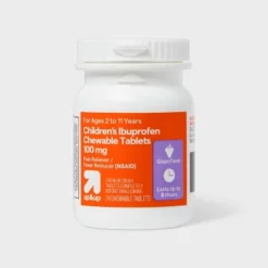 Up & Up Junior Strength Ibuprofen (NSAID) Pain Reliever & Fever Reducer Chewable Tablets - Grape - 24ct - Up&up™ -Up&Up GUEST 3f405018 6950 4309 9137 3f8020071160