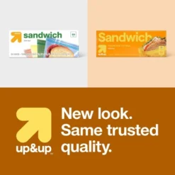 Up & Up Sandwich Storage Bags Assorted Colors - 64 Ct - Up&up -Up&Up GUEST 443ac66a a0ef 40da a56f ae38c9180d21