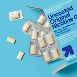 Up & Up Nicotine 4mg Gum Stop Smoking Aid - Original - Up&up™