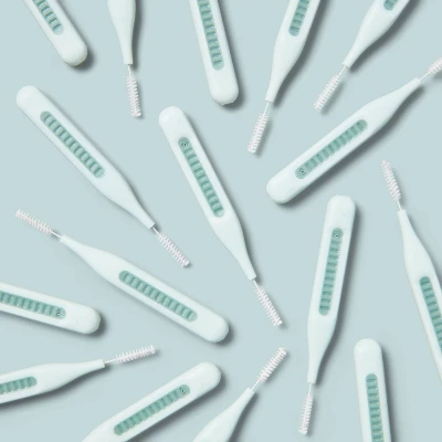 Up & Up Between Teeth Interdental Brushes - Mint - Trial Size - Up&up™ 3 Up & Up Between Teeth Interdental Brushes - Mint - Trial Size - Up&up™