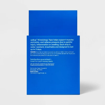 Up & Up Pre-Cut Kinesiology Tape - Up&up™ 4 Up & Up Pre-Cut Kinesiology Tape - Up&up™ - Image 2