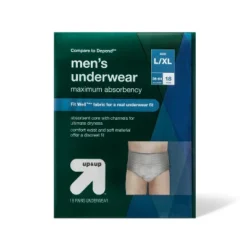 Incontinence Underwear For Men - Up & Up™ -Up&Up GUEST 469c4285 b66d 4d19 b2b5 836d81efb311