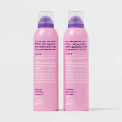 Up & Up Women's Soothing Shave Gel - Pink Berry & Citrus 6 Up & Up Women's Soothing Shave Gel - Pink Berry & Citrus - Image 4