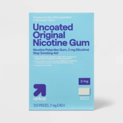 Up & Up Nicotine 2mg Gum Stop Smoking Aid - Original Flavor - Up&up™ -Up&Up GUEST 5061771c 7711 4e30 92ad d33bbea7bd3d