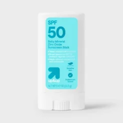 Up & Up Baby Mineral Sunscreen Stick - SPF 50 - 0.5oz - Up&up™ -Up&Up GUEST 51469a3d b4a8 4e55 a652 f08e09819f1f