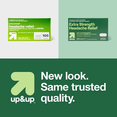 Up & Up Acetaminophen & Aspirin (NSAID) Added-Strength Pain Reliever Caplets - Up&up™ 7 Up & Up Acetaminophen & Aspirin (NSAID) Added-Strength Pain Reliever Caplets - Up&up™ - Image 5