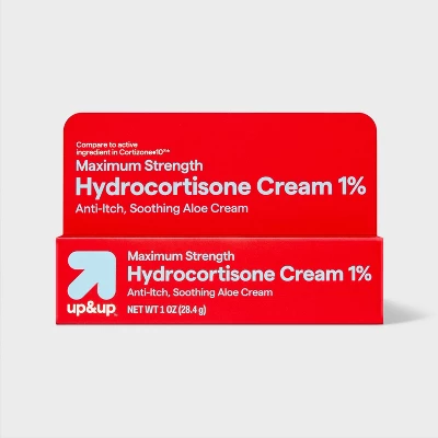 Up & Up Anti-Itch 1% Hydrocortisone Maximum Strength Cream With Aloe - Up&up™ 6 Up & Up Anti-Itch 1% Hydrocortisone Maximum Strength Cream With Aloe - Up&up™ - Image 4