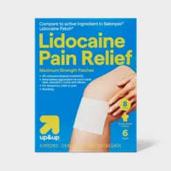 Up & Up Lidocaine 4% Pain Relieving Gel Patch - 6ct - Up&up™ -Up&Up GUEST 565daa6d 0495 4b54 8693 608a14b1ba8e