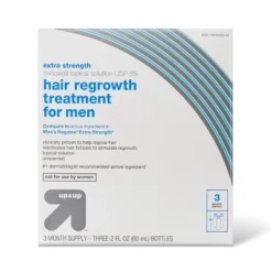Hair Regrowth Treatment For Men - 3ct/2 Fl Oz - Up & Up™ -Up&Up GUEST 57c6483a 75fc 4a68 8258 f99775e5fcda