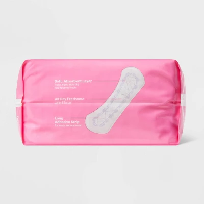 Up & Up Panty Liners - Very Light Absorbency - Long - 44ct - Up&up™ 4 Up & Up Panty Liners - Very Light Absorbency - Long - 44ct - Up&up™ - Image 2